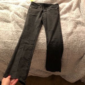 BLACK BOOTCUT JEANS